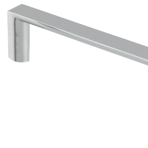 96mm Margo Polished Chrome D-Square Handle Pulls