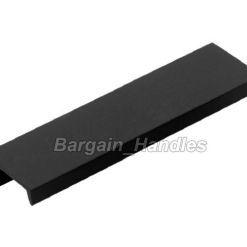 84mm kitchen profile handles Massa Flush/Finger Pulls Matte Black Finish