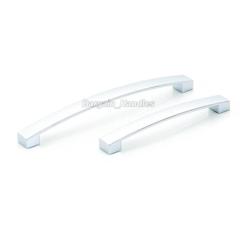 Kitchen Door Handle Chrome Plated Modica Bow D Handle D-Square Series