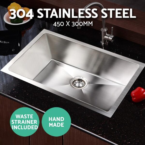 Cefito 450 x 300mm Stainless Steel Sink