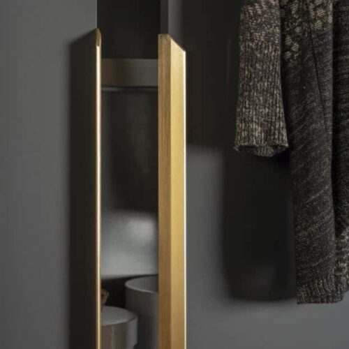 1200mm Vann Lip Pulls Handles - BRUSHED DARK BRASS