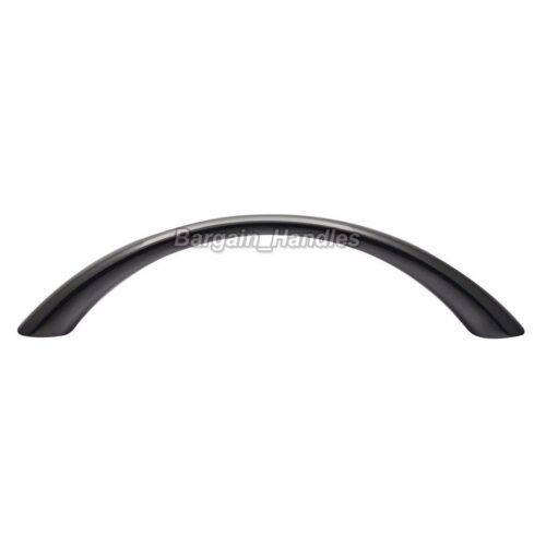 96mm Classic Bow Handles Black Nickel