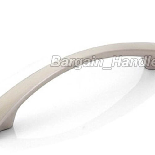 96mm kitchen door handle Tapered Flat Bow Brushed Stainless Steel premium kitchen door handles cabinet