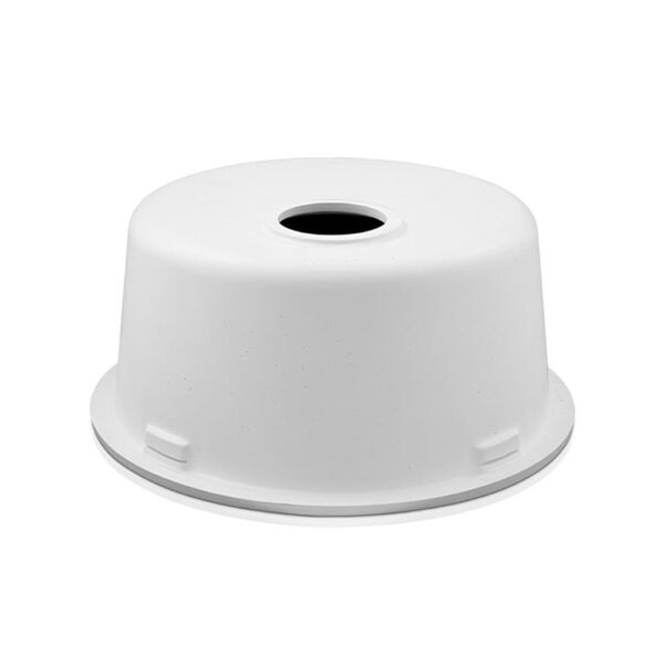 Cefito Kitchen Sink Granite Stone Laundry Top or Undermount Double White 440x190mm