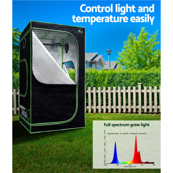 Greenfingers Grow Tent 4500W LED Grow Light Hydroponics Kits Hydroponic System