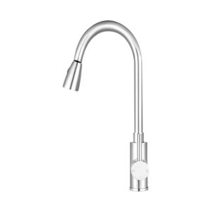 Cefito Kitchen Mixer Tap Pull Out 2 Mode Sink Faucet Basin Laundry Chrome - TAP-A-82H11-SI