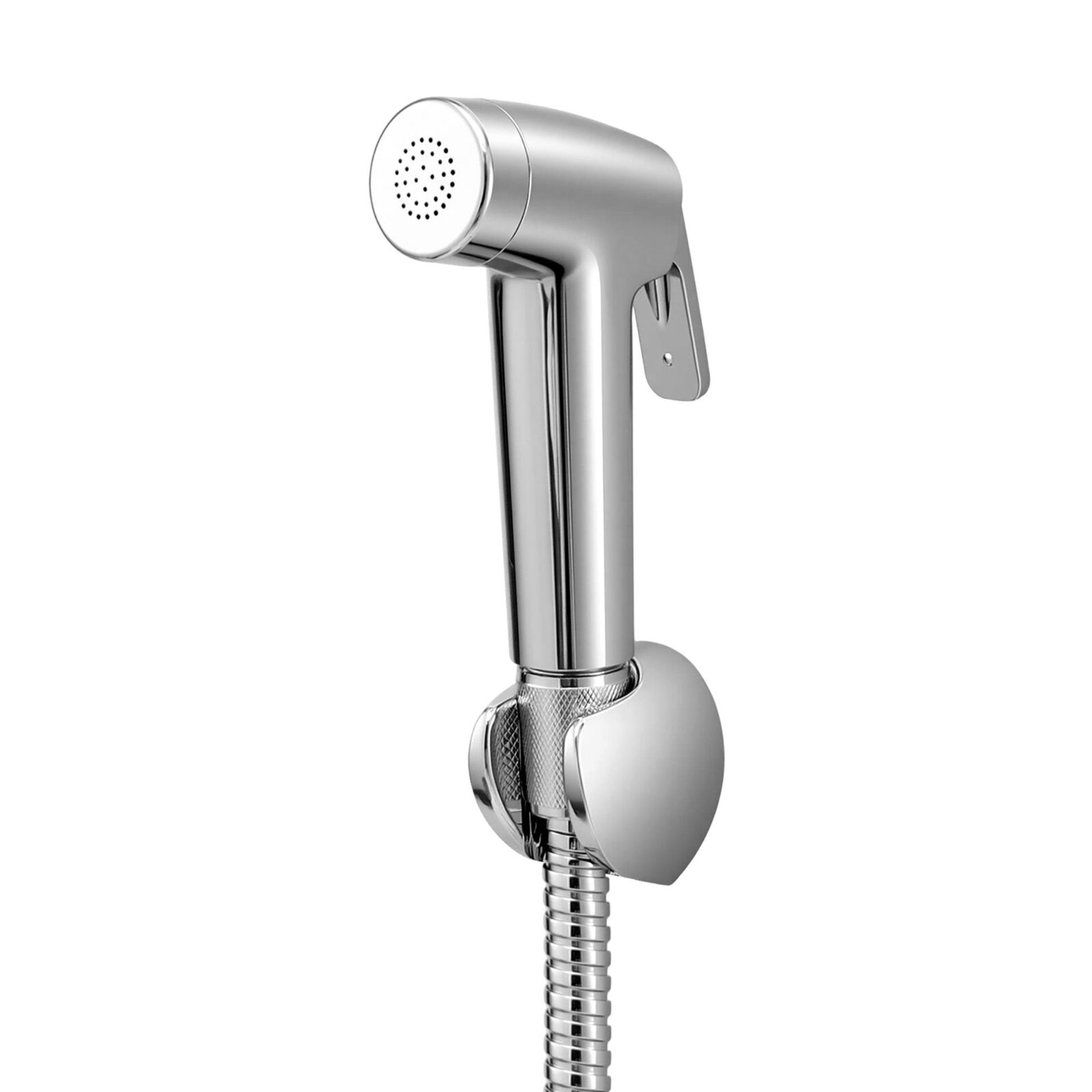 Cefito Handheld Bidet Sprayer for Toilet 1.5m Stainless Steel Hose Jet Spray for Feminine Wash Cloth Diaper Pet Bath Adjustable Pressure Bidet Attachment with G1/2 Valve Silver - product image 4