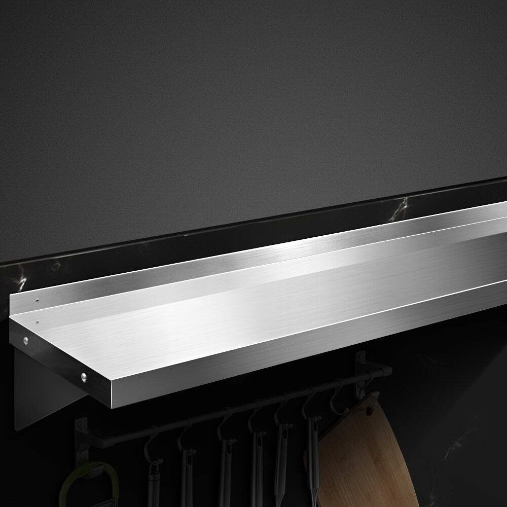 Cefito 1800mm Stainless Steel Kitchen Wall Shelf Mounted Rack - product image 7