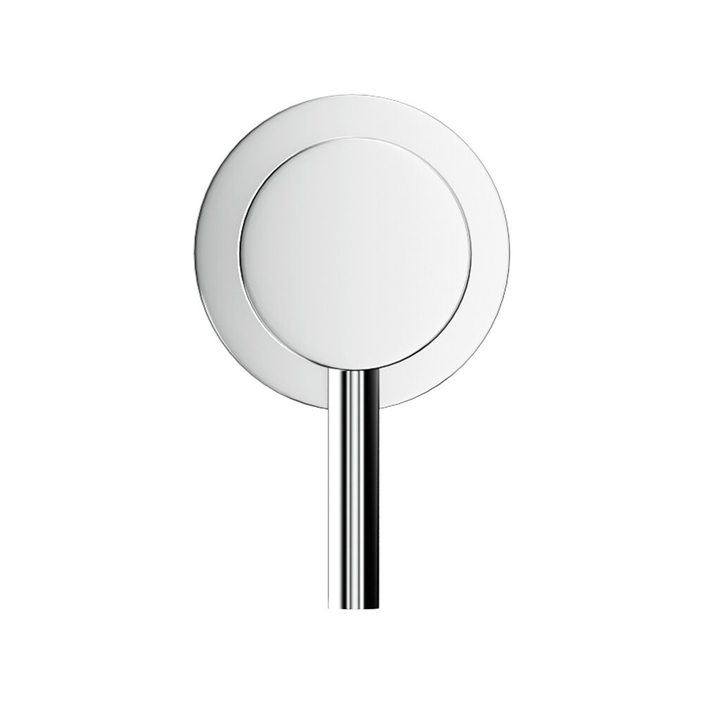 Cefito Basin Twin Tap Wall Round Brass Faucet Shower Bathtub Chrome - product image 3